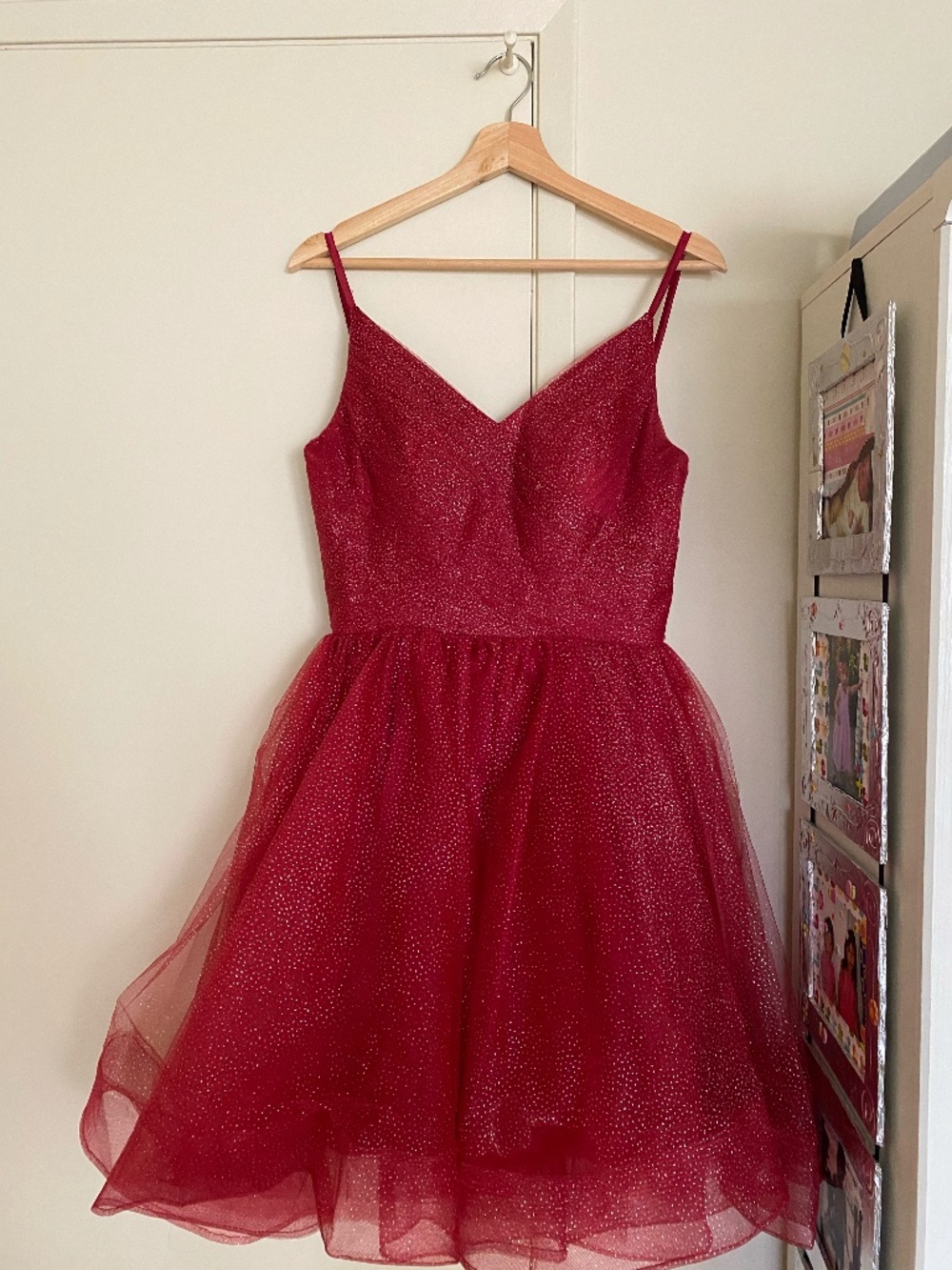 Red Homecoming Gown
